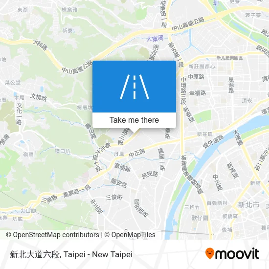 新北大道六段 map