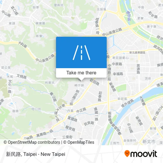 新民路 map
