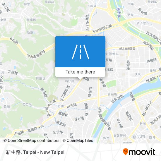 新生路 map