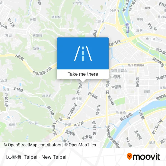 民權街 map