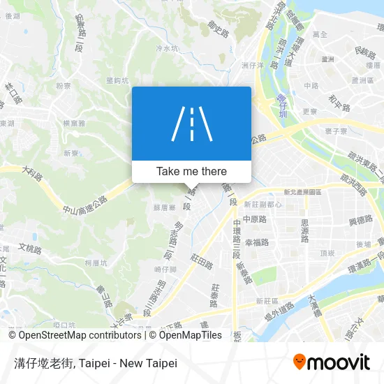 溝仔墘老街 map