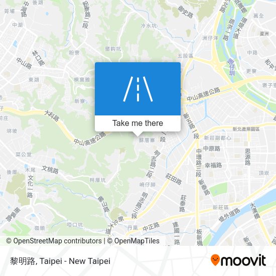 黎明路地圖