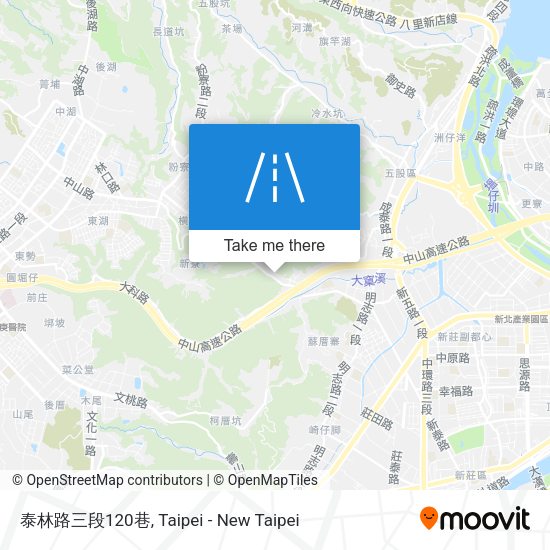 泰林路三段120巷地圖