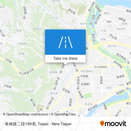 泰林路二段188巷地圖