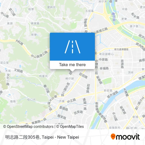 明志路二段305巷地圖