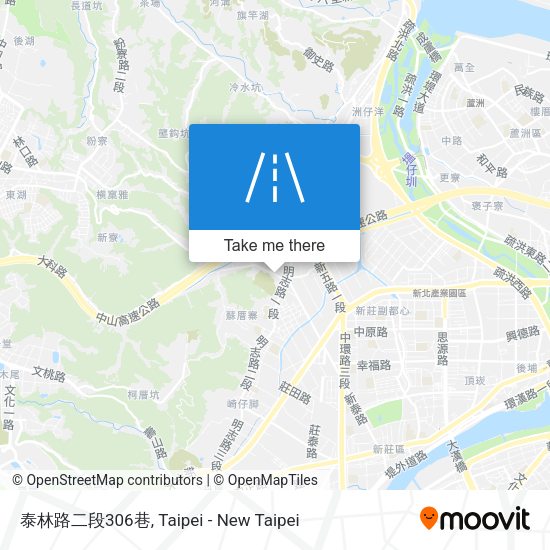 泰林路二段306巷地圖