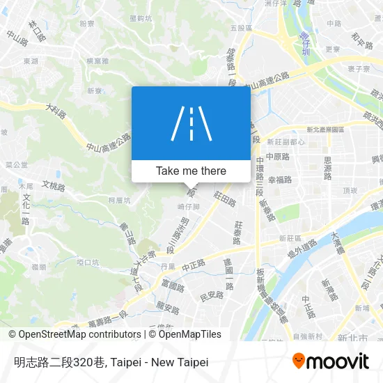 明志路二段320巷地圖