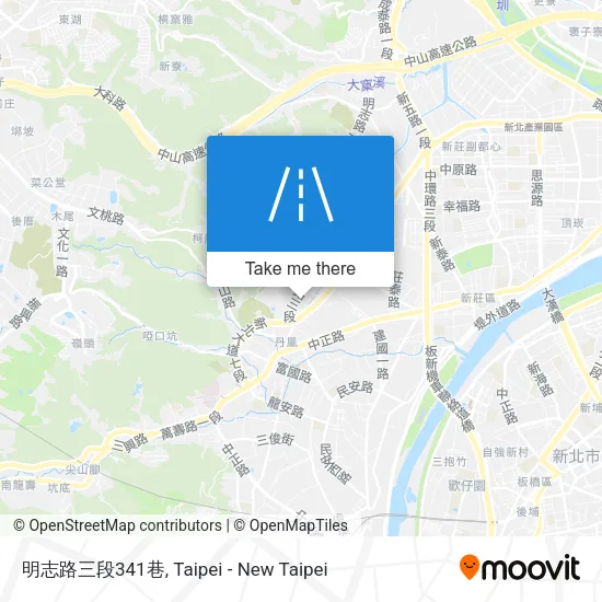 明志路三段341巷地圖