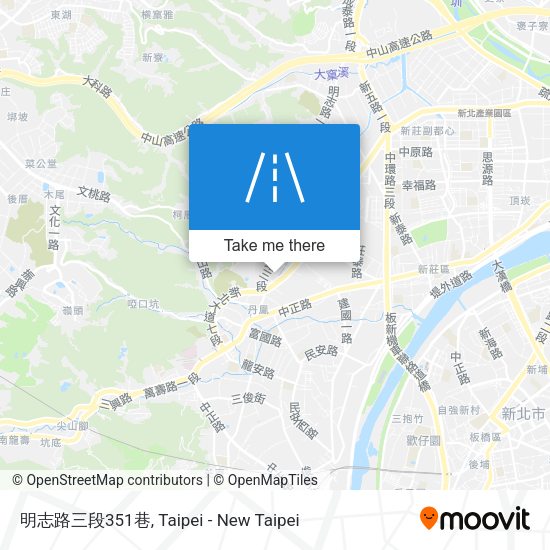 明志路三段351巷地圖