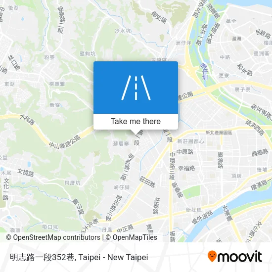 明志路一段352巷地圖
