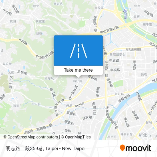 明志路二段359巷地圖