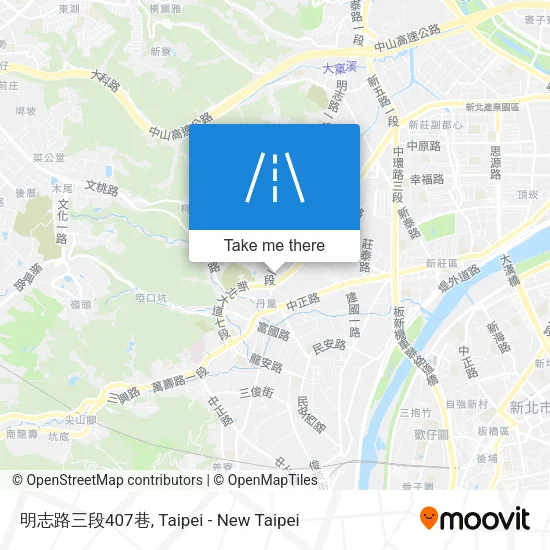 明志路三段407巷地圖