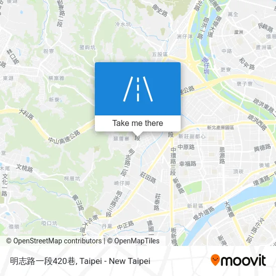 明志路一段420巷地圖
