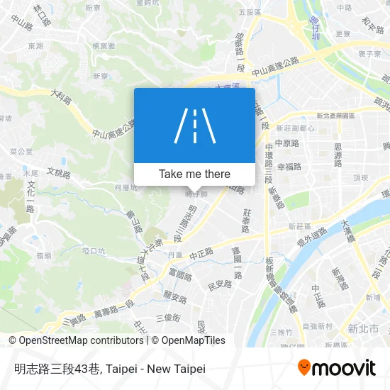 明志路三段43巷地圖
