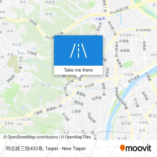 明志路三段432巷地圖