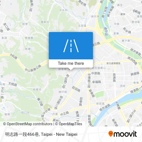 明志路一段466巷地圖