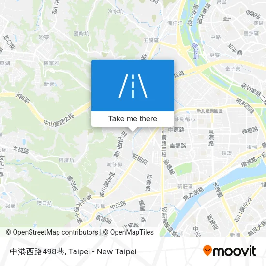 中港西路498巷地圖