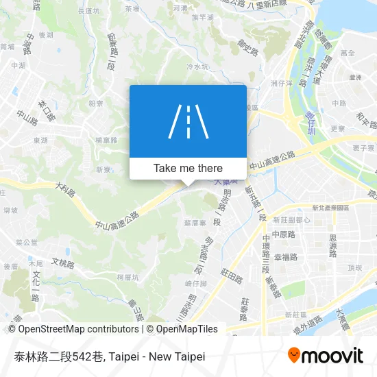 泰林路二段542巷地圖