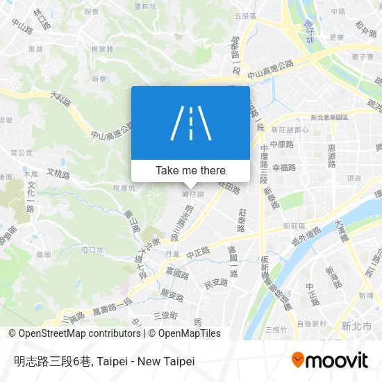 明志路三段6巷地圖