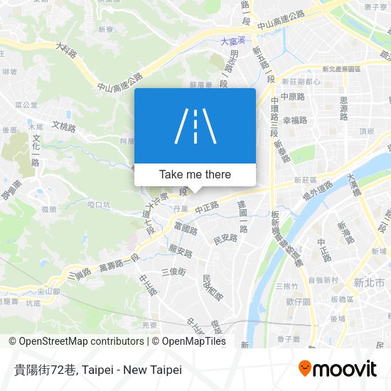 貴陽街72巷 map