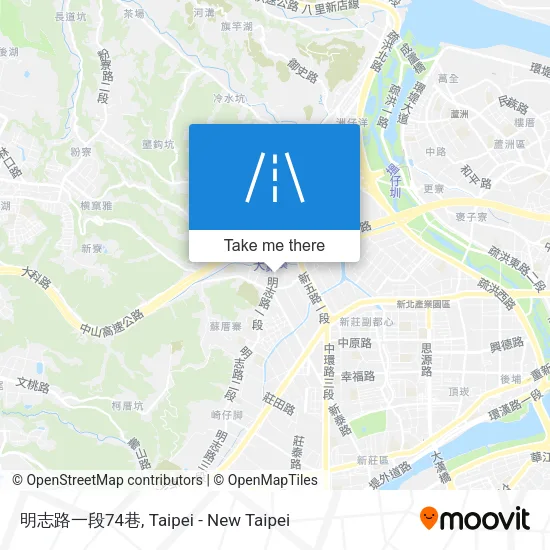 明志路一段74巷地圖