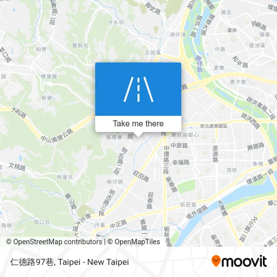 仁德路97巷地圖