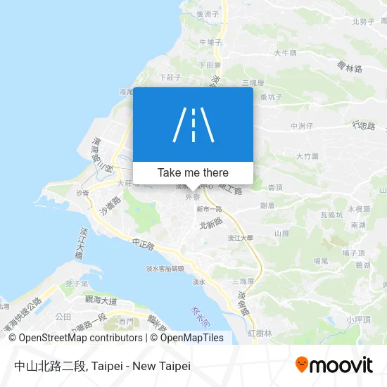 中山北路二段 map