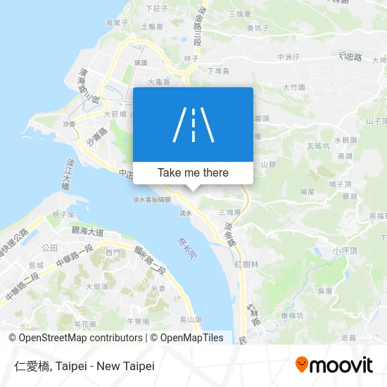 仁愛橋 map