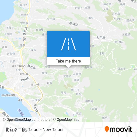 北新路二段 map