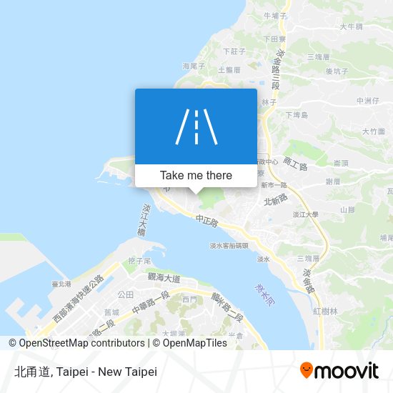 北甬道 map