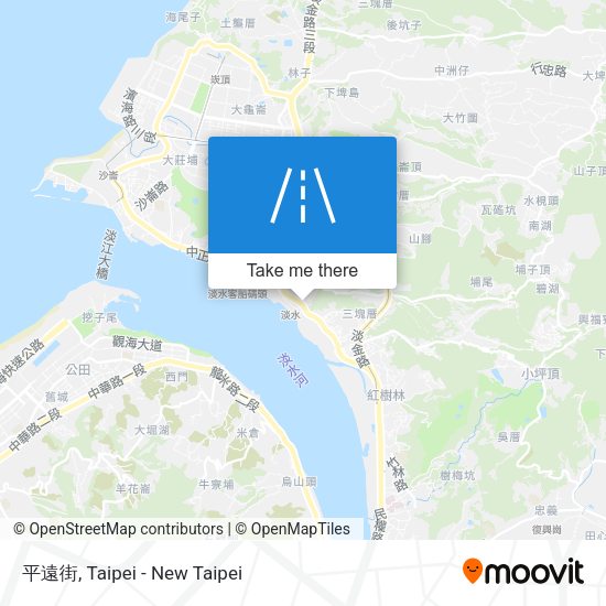 平遠街 map