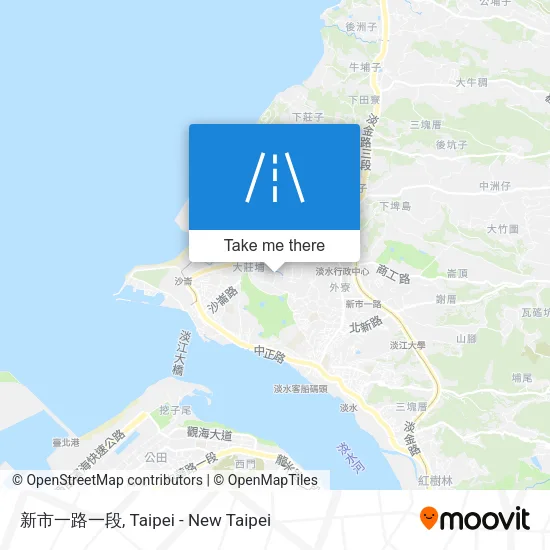新市一路一段 map