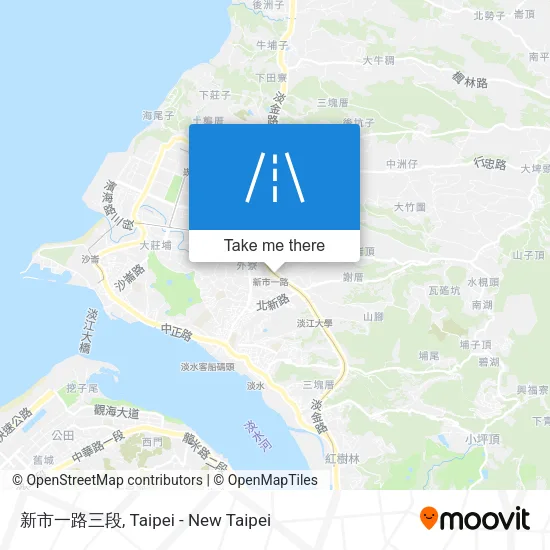 新市一路三段 map