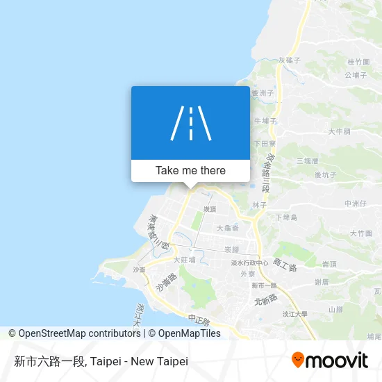 新市六路一段地圖