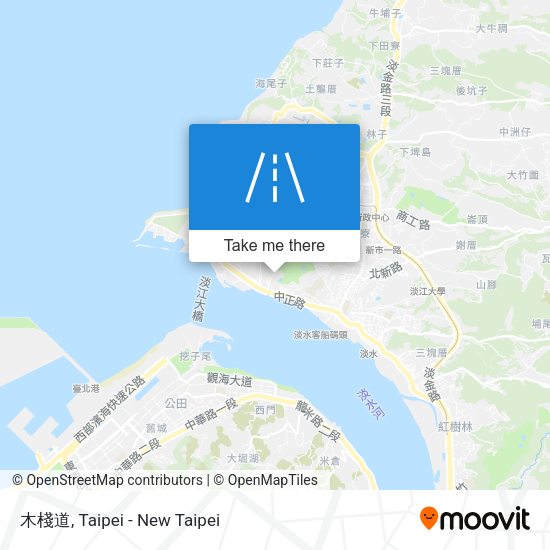 木棧道 map