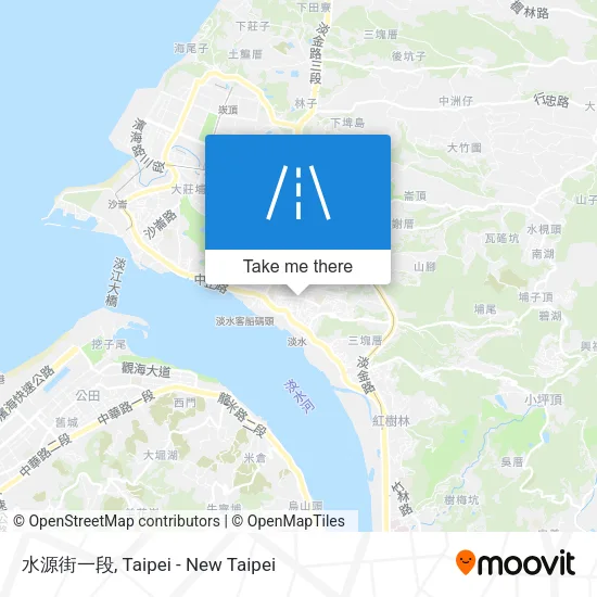 水源街一段 map