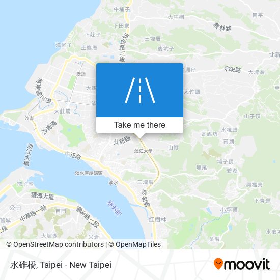 水碓橋 map