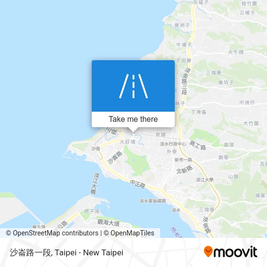 沙崙路一段 map