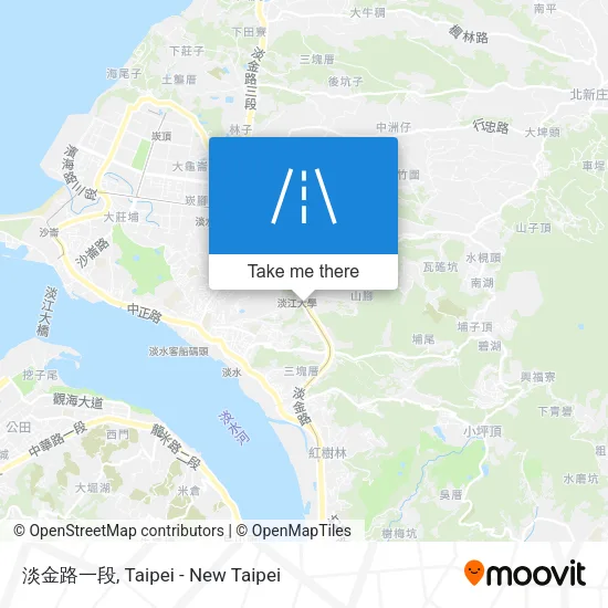 淡金路一段 map