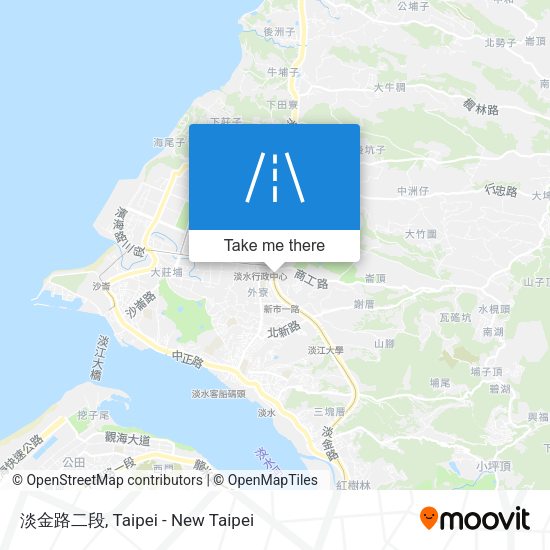 淡金路二段 map