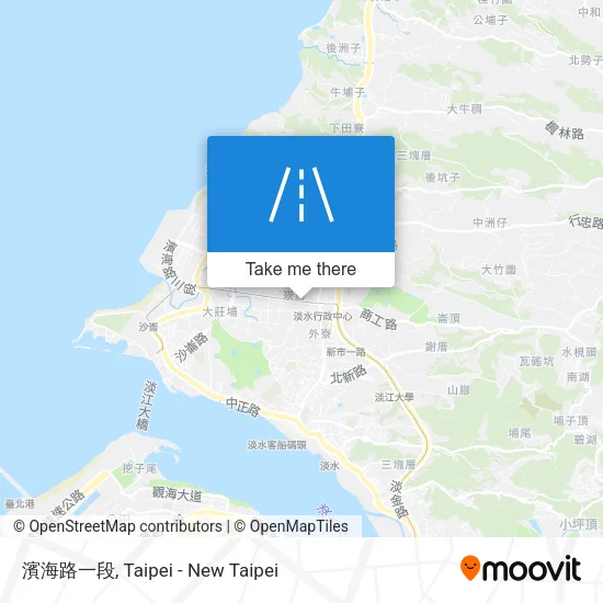 濱海路一段 map