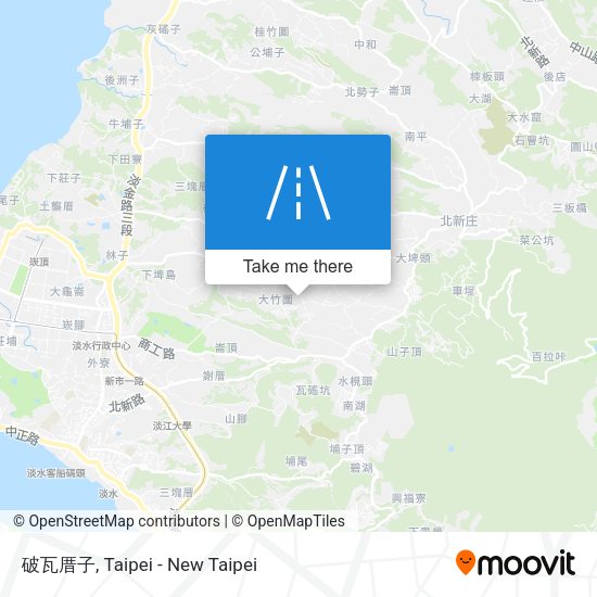 破瓦厝子 map