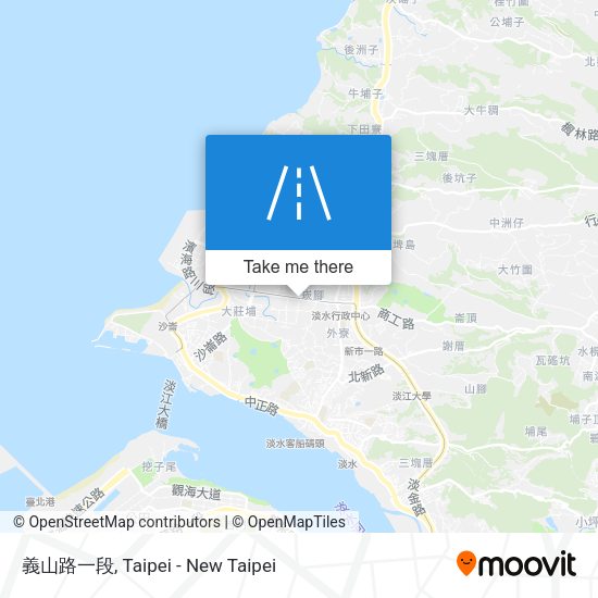 義山路一段地圖