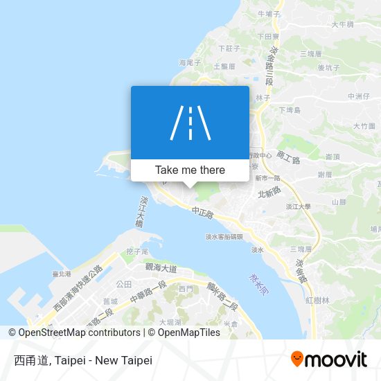 西甬道 map