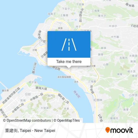 重建街 map