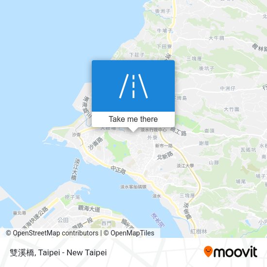 雙溪橋 map