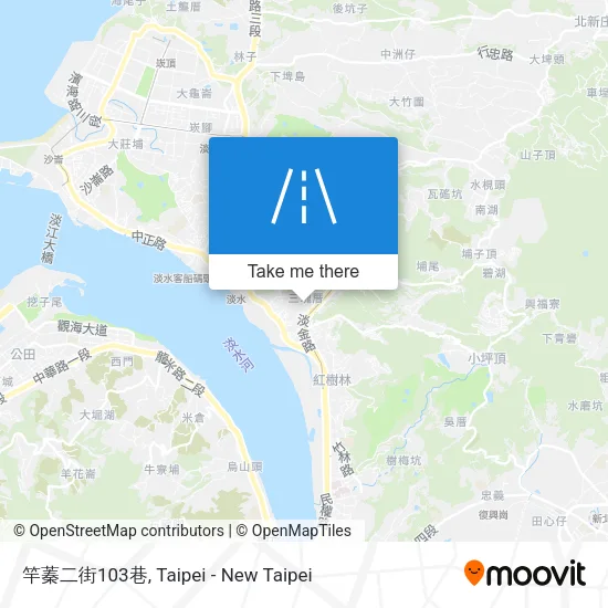 竿蓁二街103巷 map