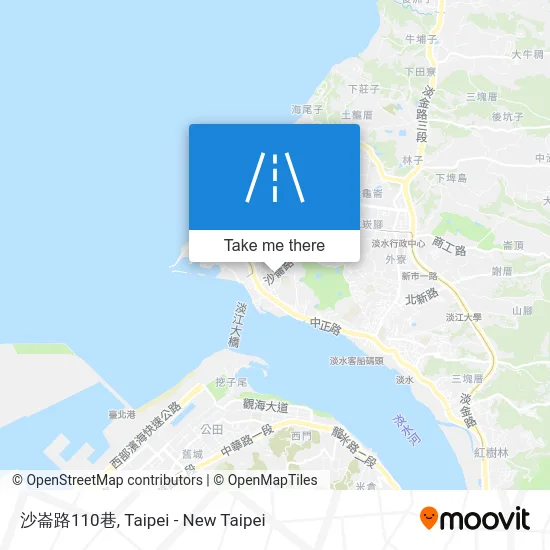 沙崙路110巷 map
