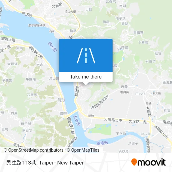民生路113巷地圖