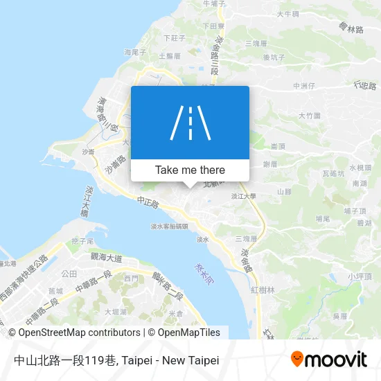 中山北路一段119巷地圖